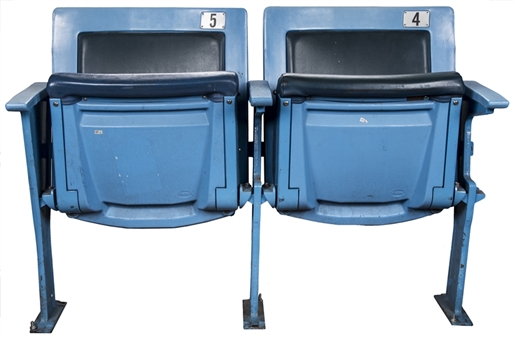 New York Yankees Stadium Seats (Pair) (MLB Authenticated & Yankees-Steiner LOA)